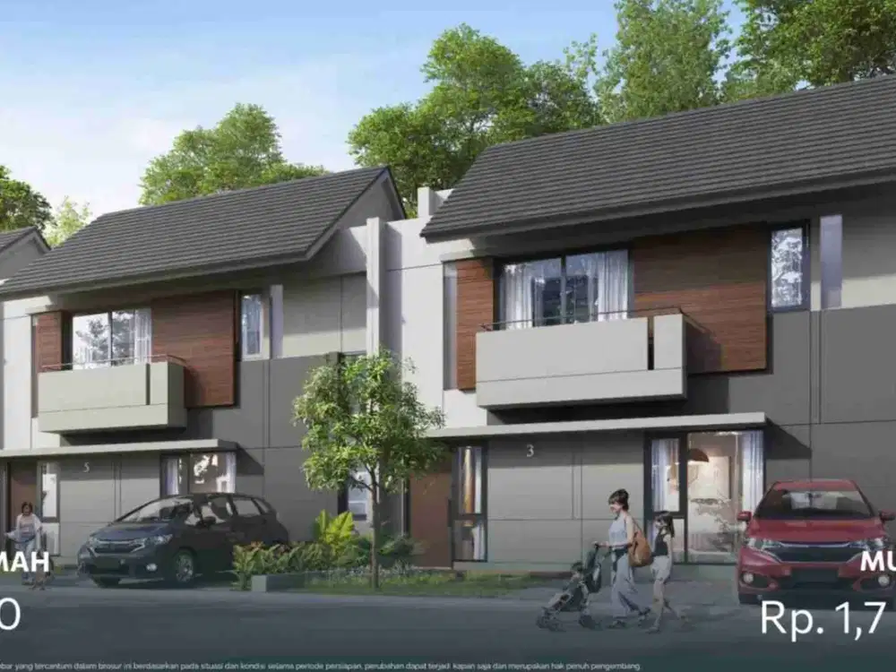 Dijual Rumah 2 Lantai Eksklusif 5 Menit Dari / Ke Tol Bitung, Tangerang