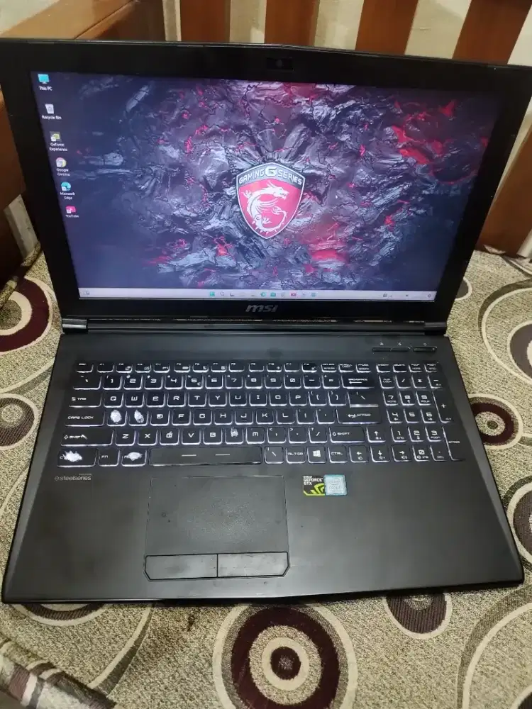 Laptop Gaming MSI GL62 Core i7 GTX 1050