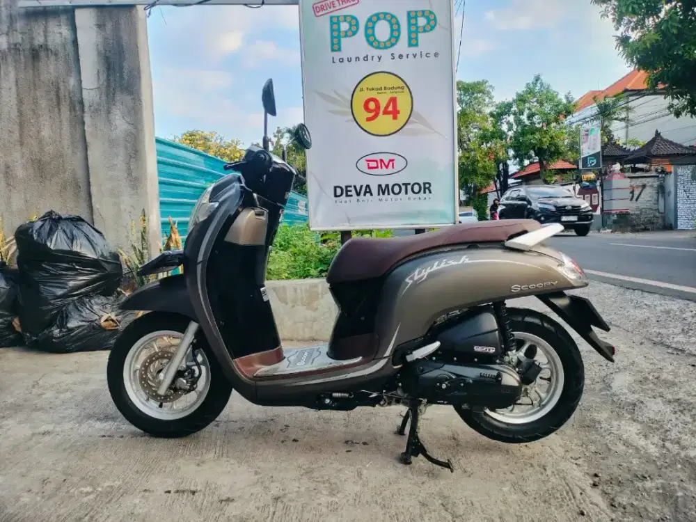 Scoopy 2020 brown Deva motor