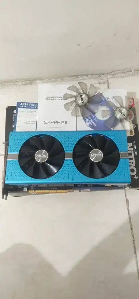 RX580 Sapphire nitro+ OC 8GB