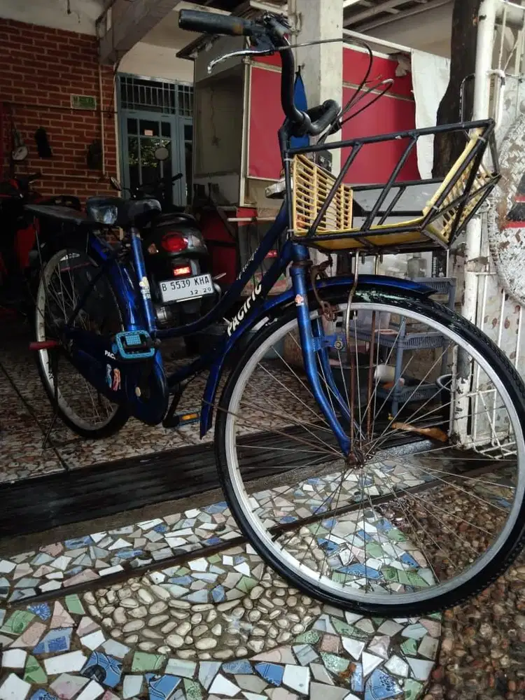 Sepeda Oncel/City Bike Klasik Bekas + Keranjang depan
