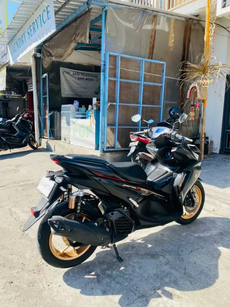 Aerox ABS keyles hitam Deva motor