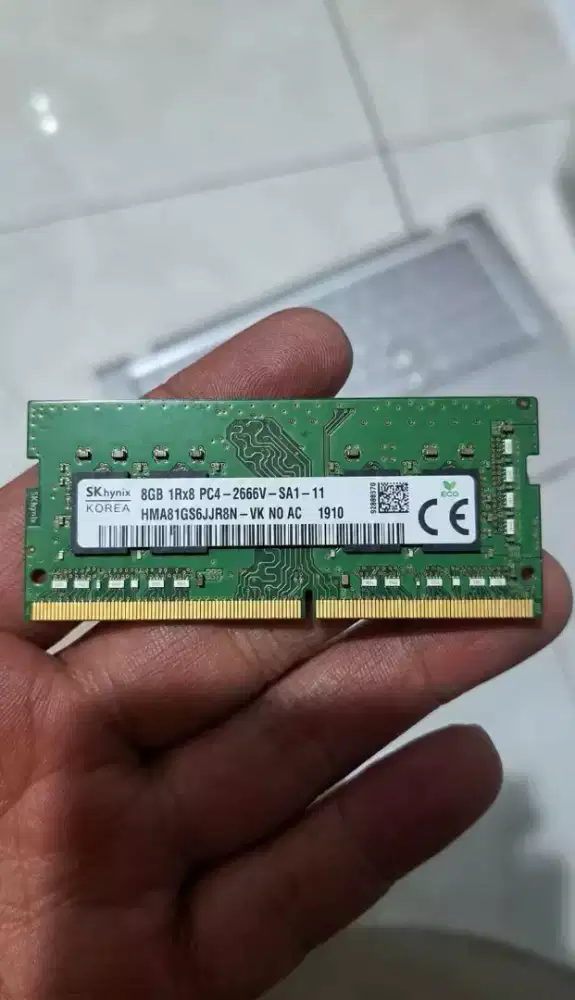 RAM DDR4 8GB PC2666 normal cabutan acer swift