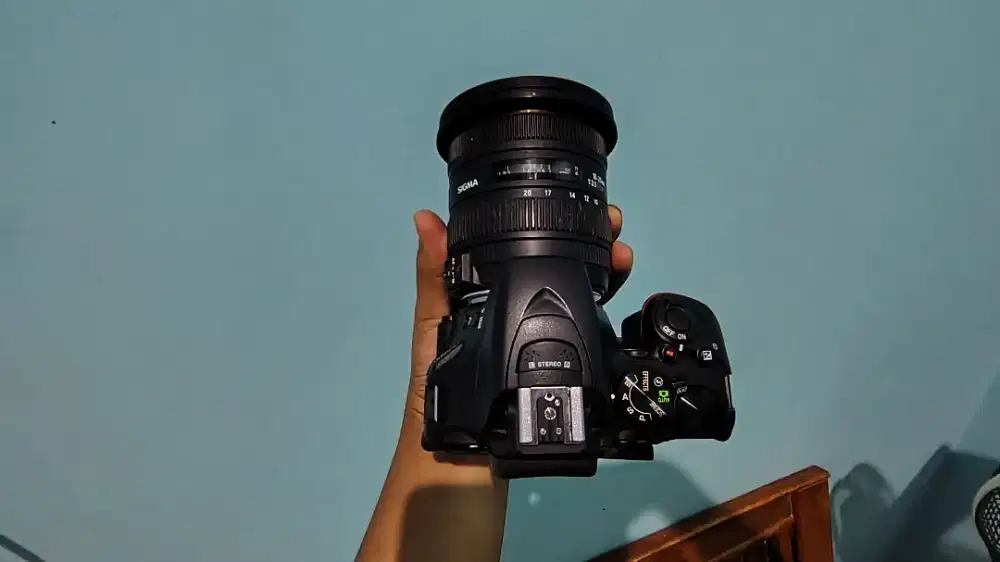 DSLR Nikon D5600 lensa sigma 10-20 F 3.5