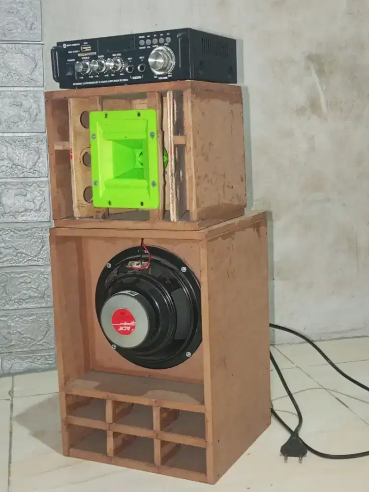 Sound system 6 INCH siap bunyi/tinggal pakai sebelum beli baca deskrip