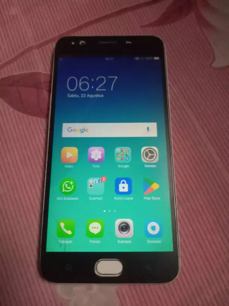 Oppo F1S ram 4/64gb , ADA MINUS DIBACA