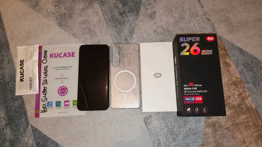 ITEL S26 ULTRA 16GB/256 MULUS 100% MASIH BARU