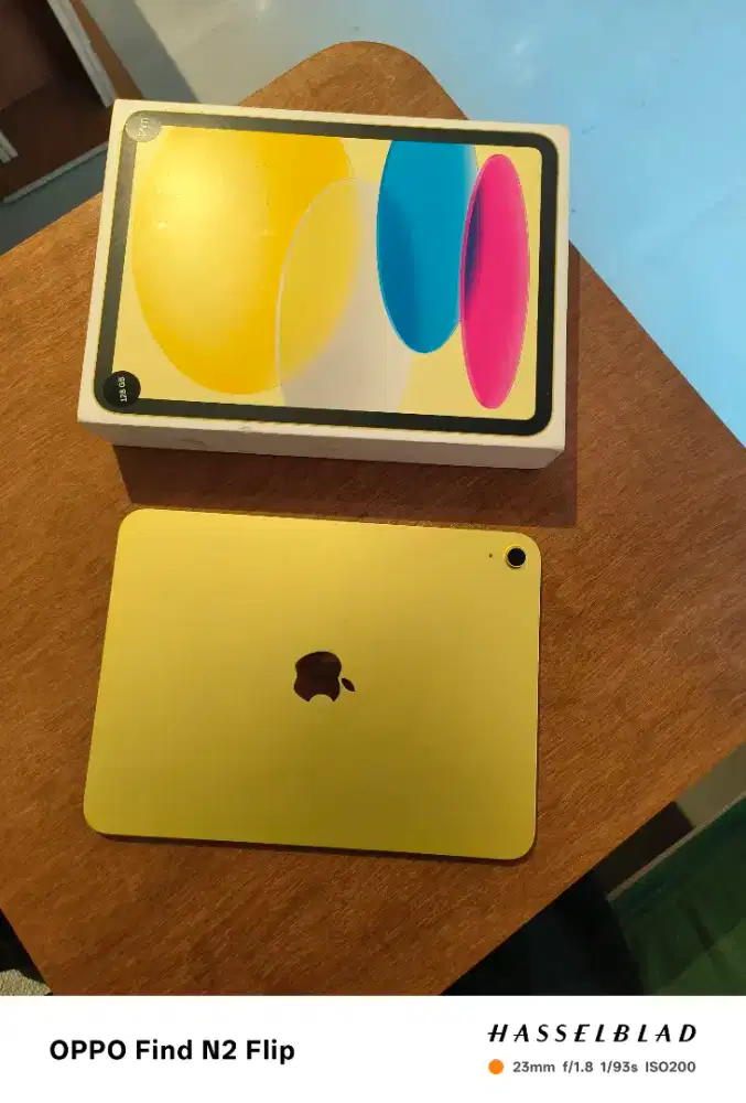 iPad 11128 Wifi Only Yellow iBox On Februari 2027 BH 100% Siklus 38