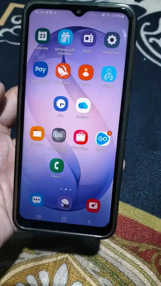 Samsung A02 ram 3/32gb normal