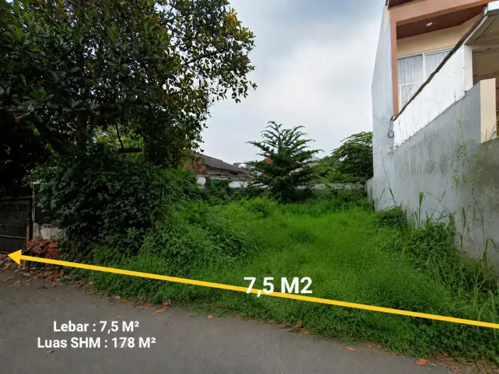 Tanah kavling murah dekat Buahbatu 8 menit ke pintu tol & pusat kota