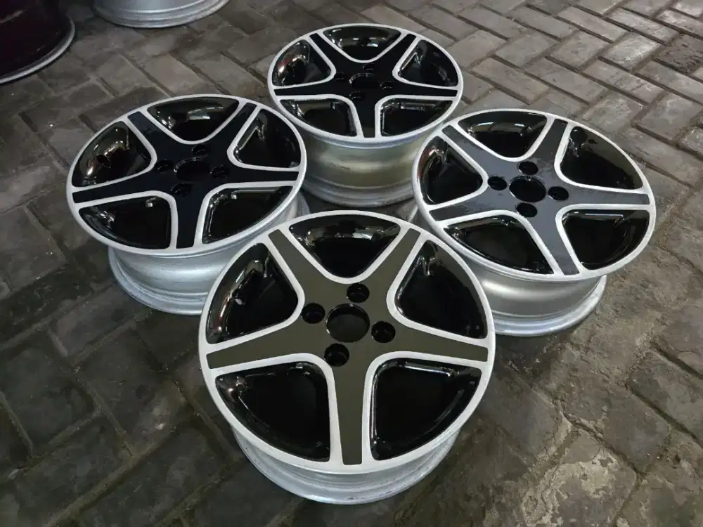 Velg Germany R14 Lebar 6 Datsun GO Lova Spark Sigra Brio Picanto Wagon