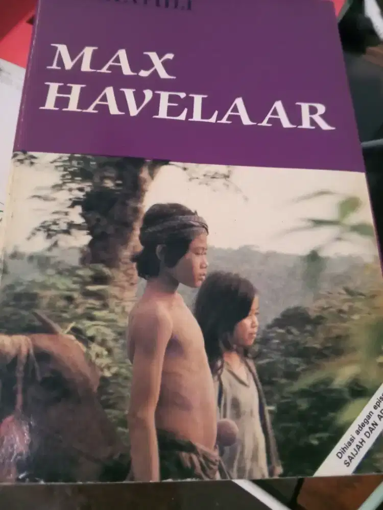 BUKU MAX HAVELAAR MULTATULI ORIGINAL BEKAS