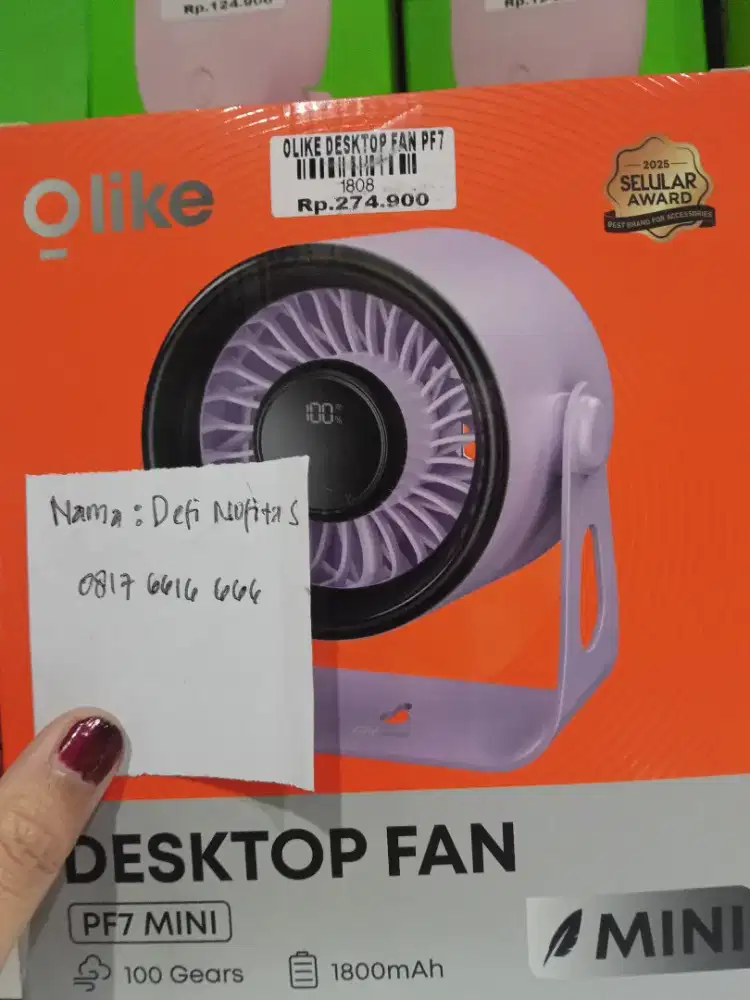 OLIKE DESKTOP FAN PF7