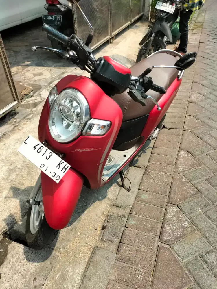 Honda Scoopy stenlis 2020 PKM  mesin sehat PJK aman lkp
