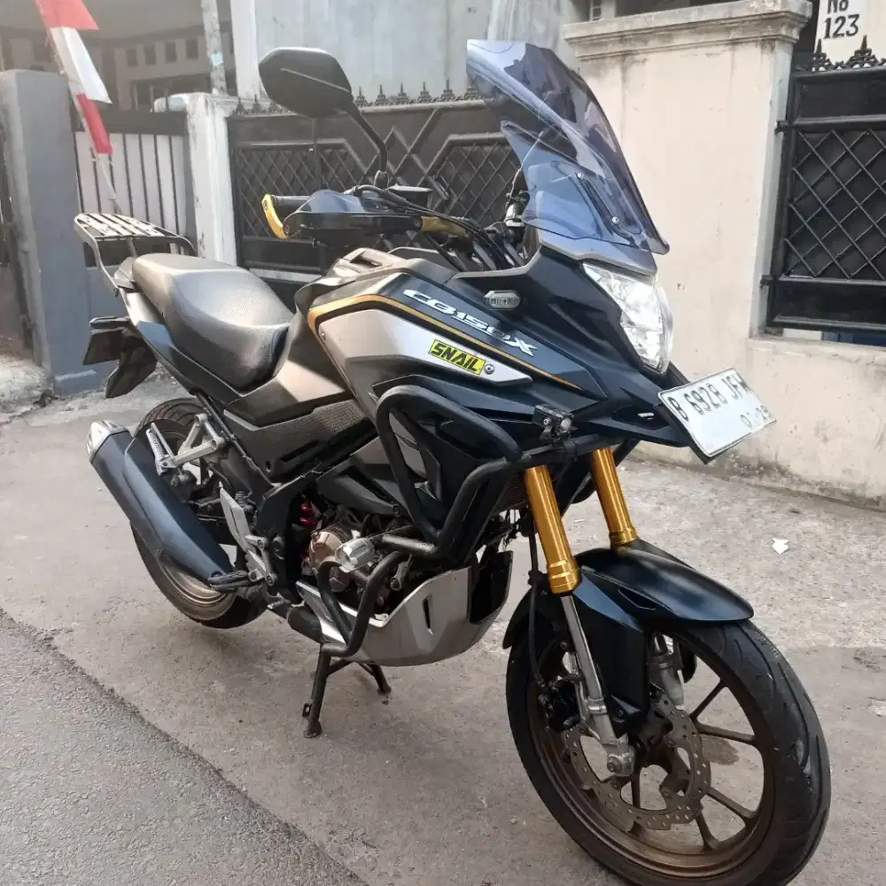 Honda CB 150X th 2021 surat lengkap & pajak hidup