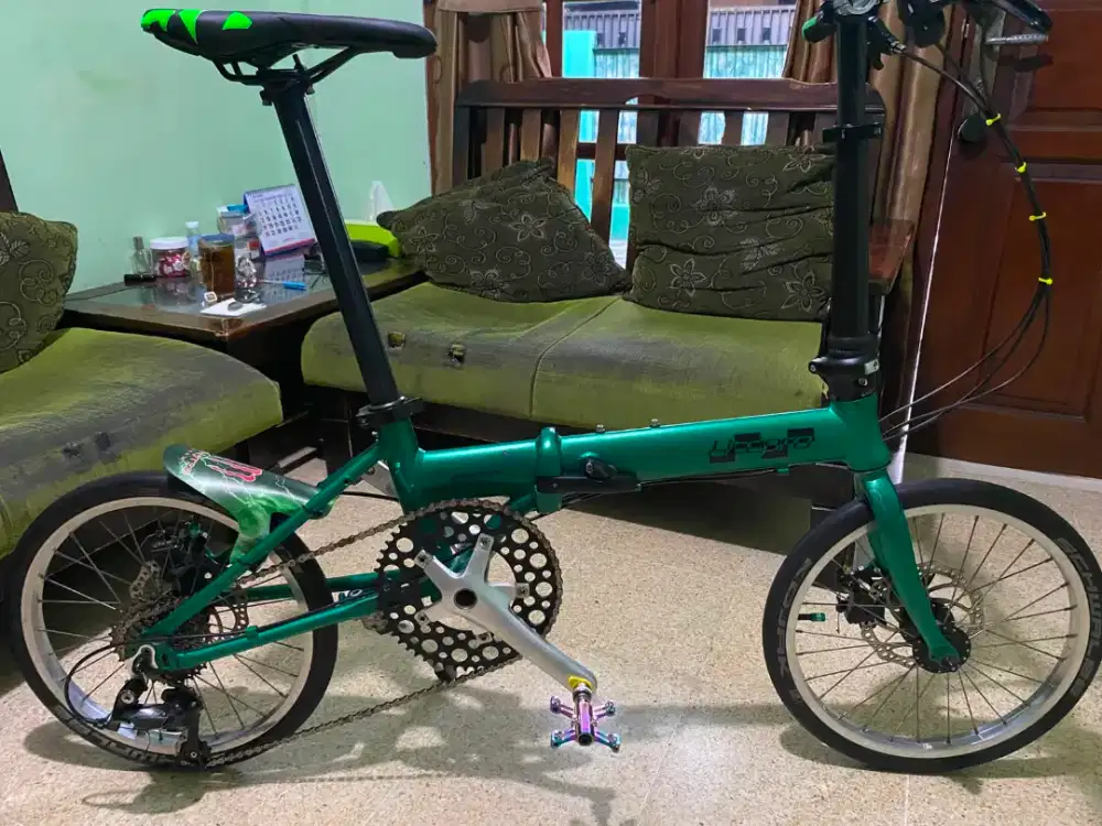 Sepeda lipat litepro spyder upgrade