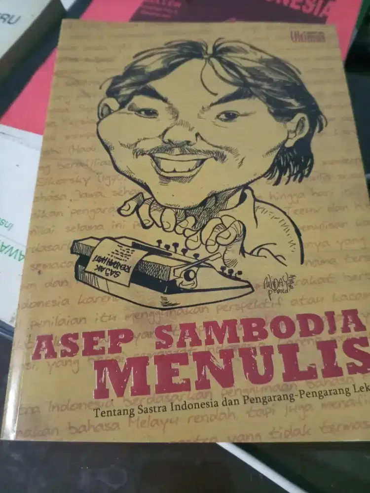 BUKU ASEP SAMBODIA MENULIS [LANGKA & BEKAS]