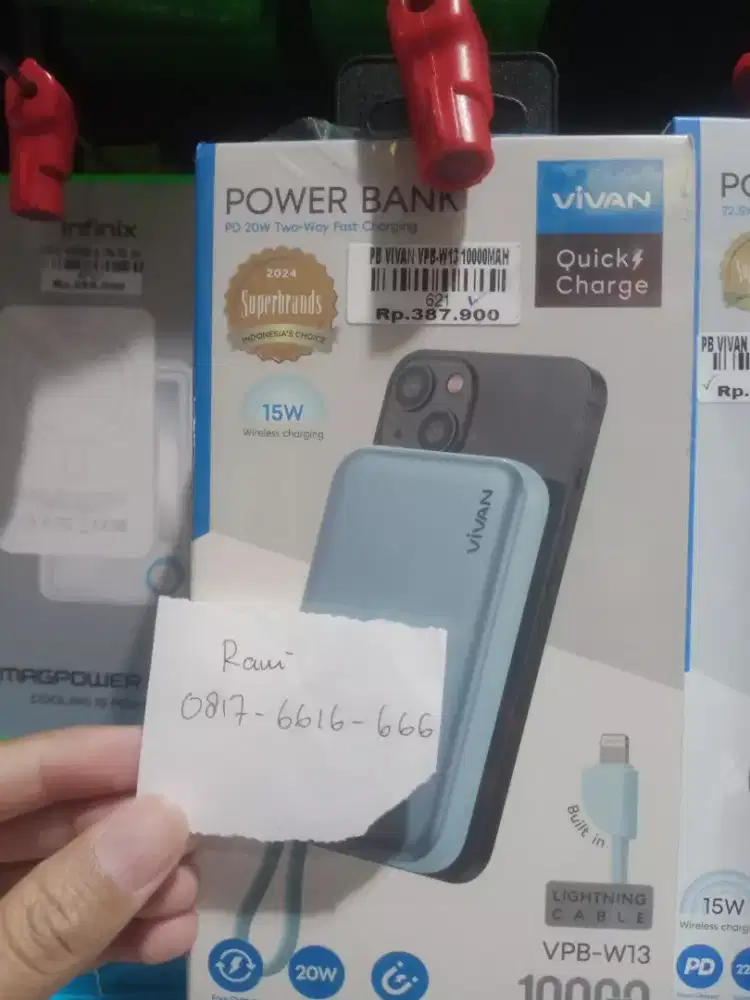POWER BANK VIVAN VPB-W13