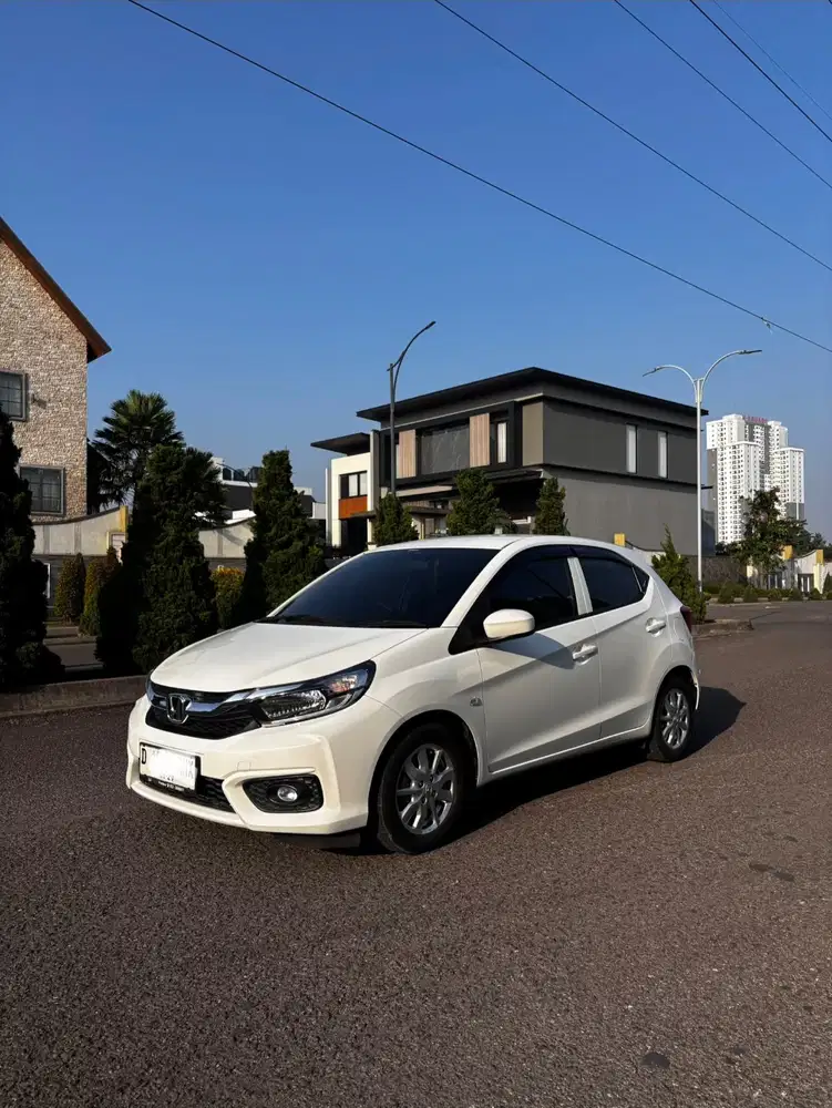 Km 30rb Honda Brio Satya E CVT 2019 Istimewa AT 2020 Matic 2018