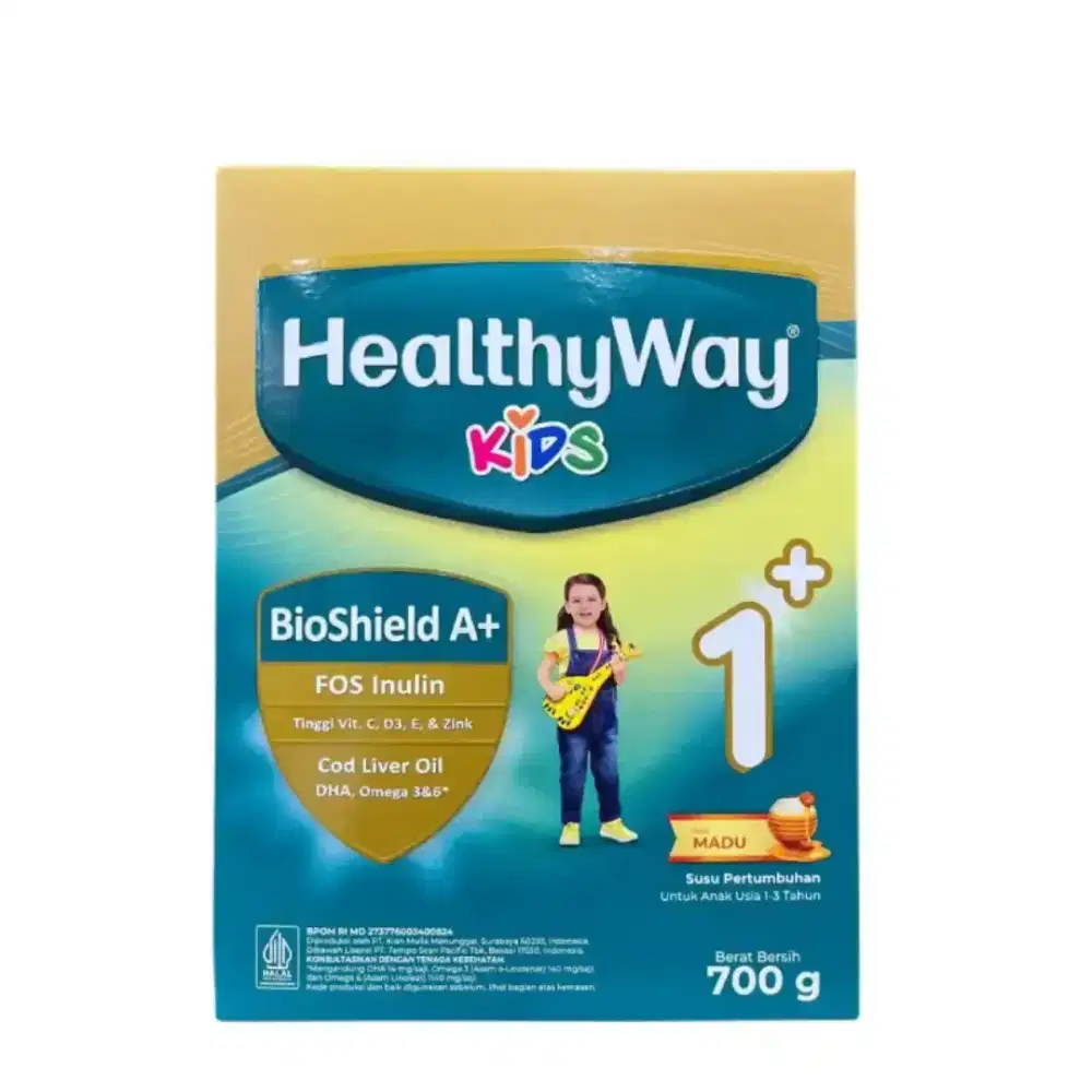 Promo healty way 1+ madu 700g 2 pcs