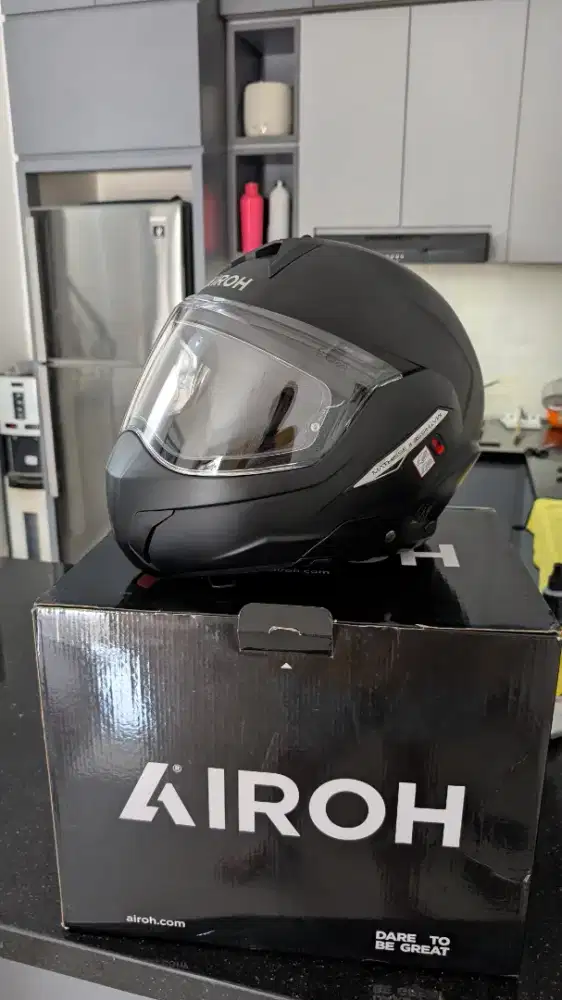 Helm Modular Airoh Mathisse 2 Brand New Salah Ukuran L