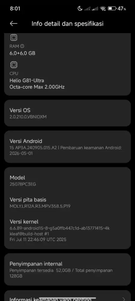 Jual aja HP poco