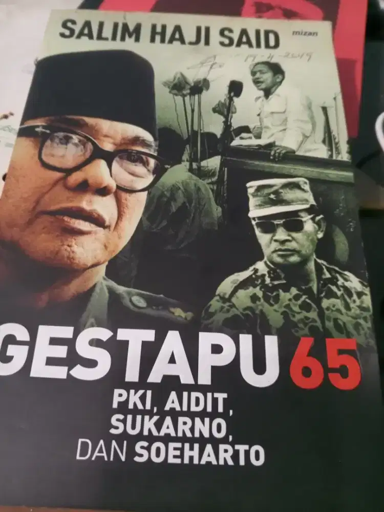 BUKU GESTAPU 65 PKI, AIDIT, SUKARNO, DAN SOEHARTO ORI BEKAS