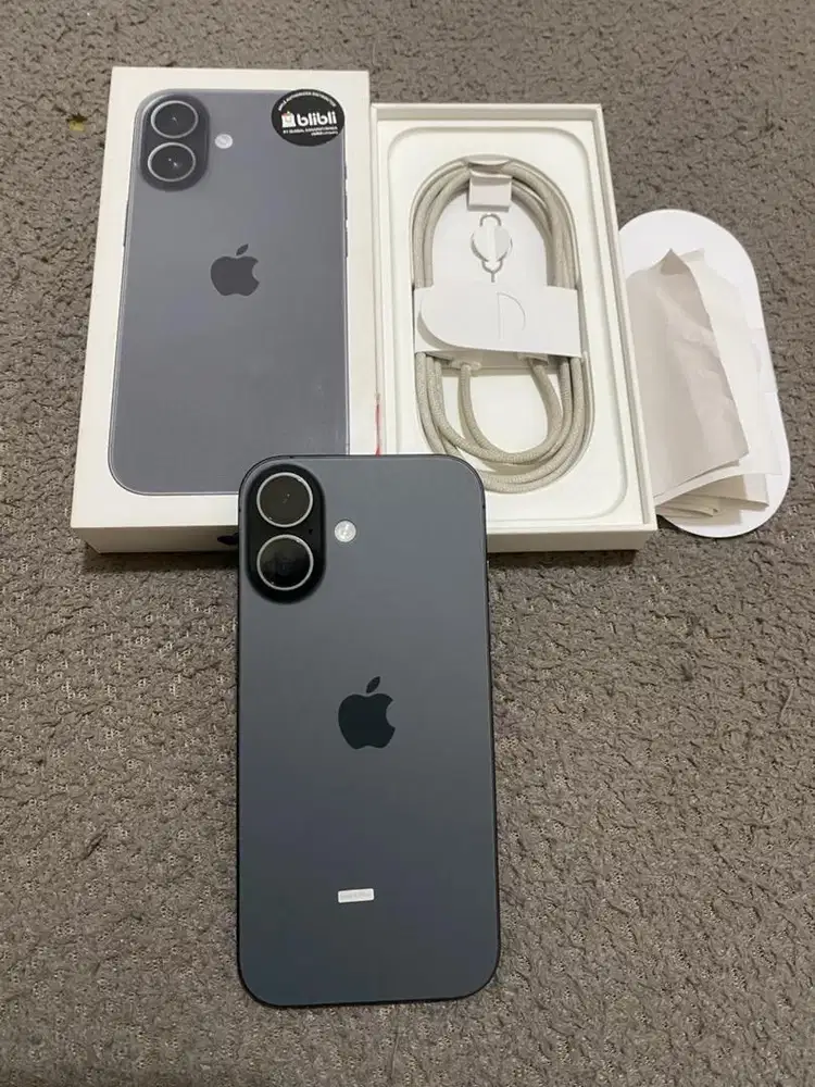 Iphone 17 256 GB Blibli Black Garansi ON Juli 2027