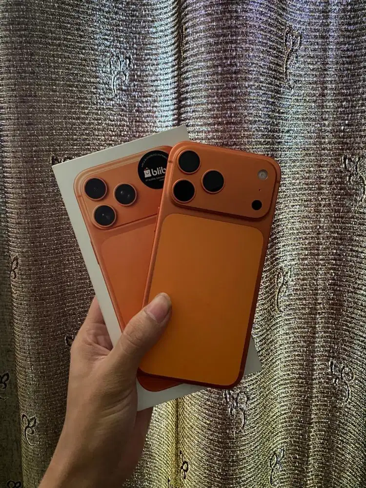 iPhone 17 Pro Max 256 Orange Nominus Fullset Original!
