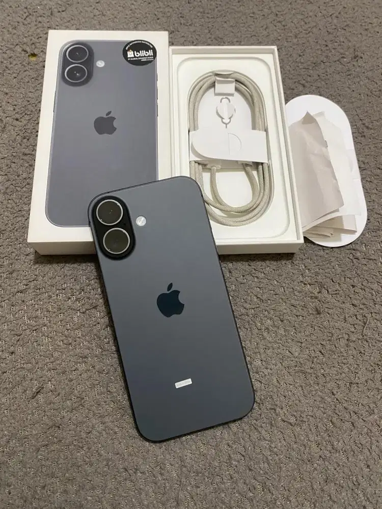Iphone 17 256 GB Blibli Black Garansi ON Juli 2027