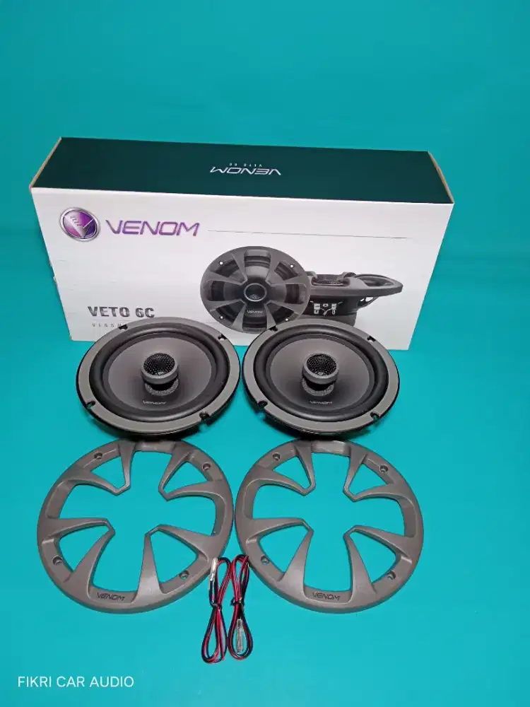 Speaker Coaksial Venom VETO 6C VENOM ELLEMENTO 2way 6'5 Audio mobil