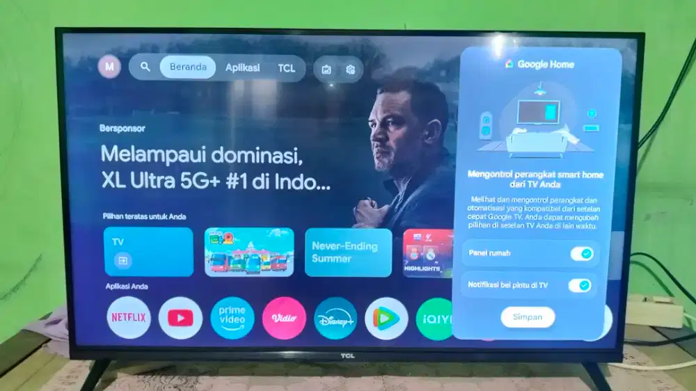 SMART TV TCL 32 INCHI MASIH BAGUS