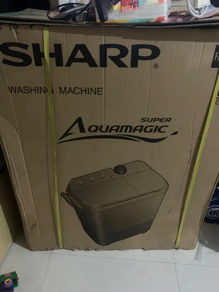 mesin cuci sharp baru