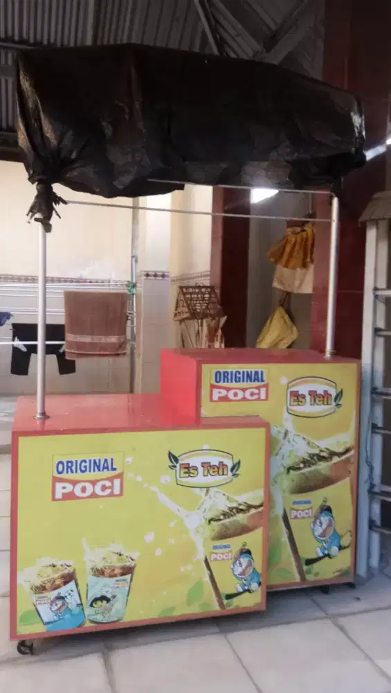 Dijual rombong poci dan seller segera