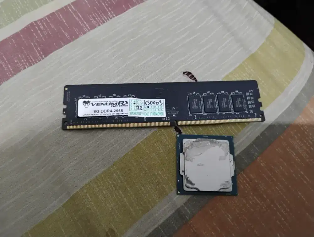 Intel core i5 7500 gen7 + ram 8gb ddr4