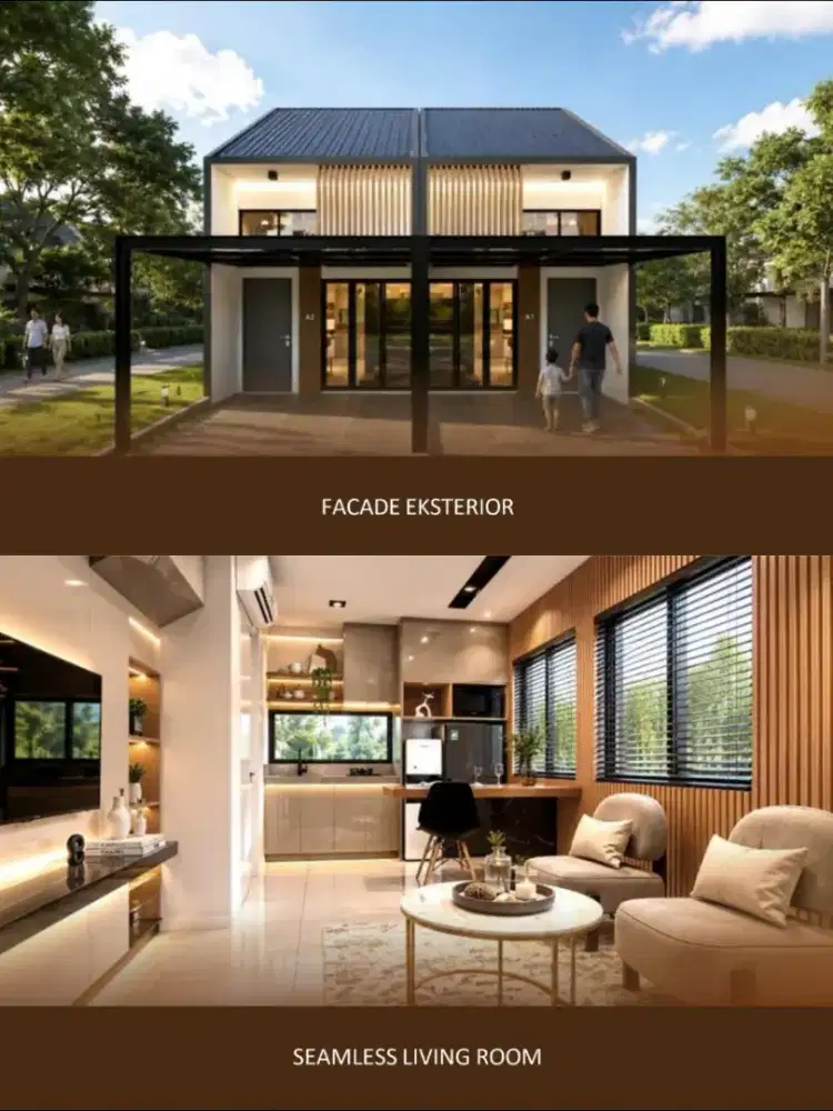 RUMAH 2 LANTAI HARGA MULAI 300 JUTA-AN
