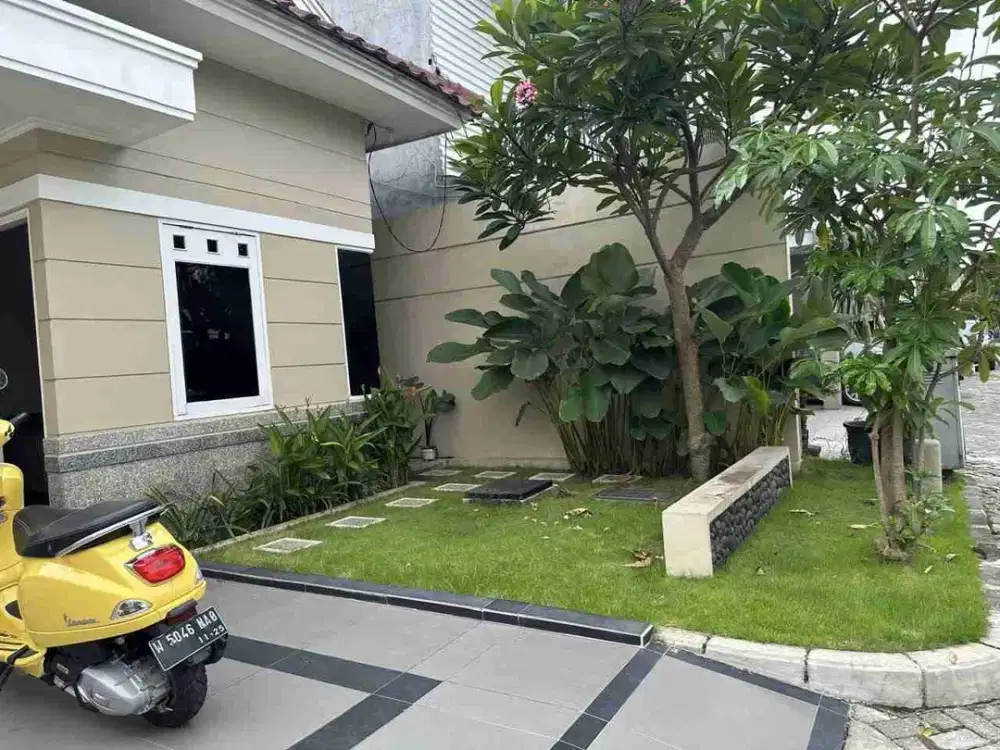 Rumah Murah 1¼ Lantai siap Huni di UNIMAS Garden Regency, Waru, Sda