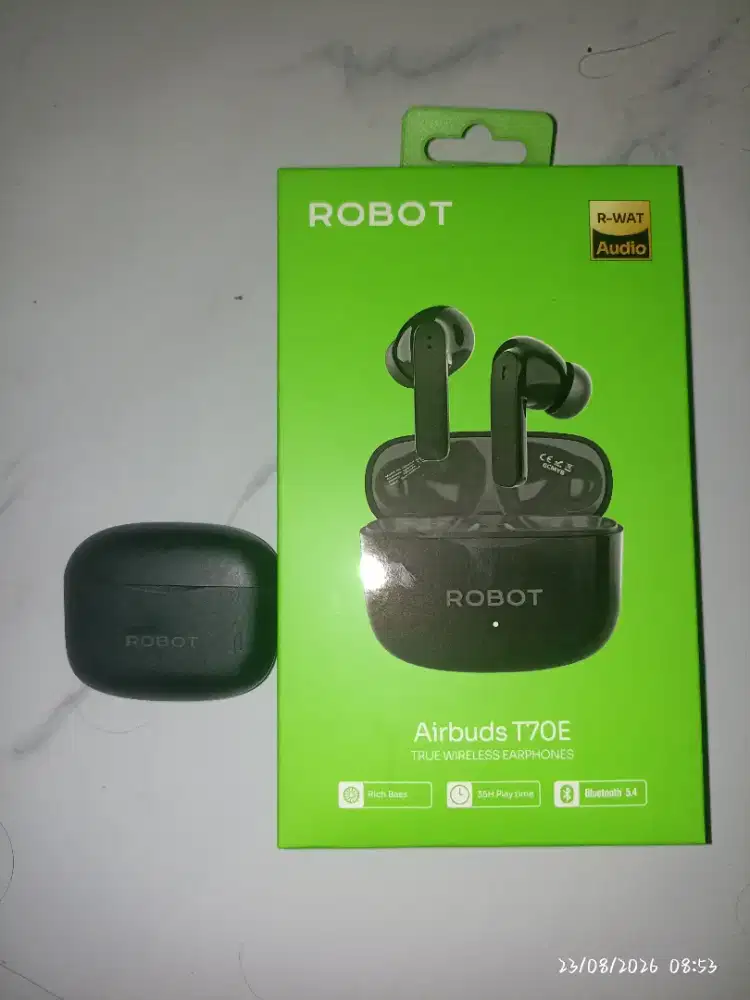 Airbuds ROBOT (hitam)