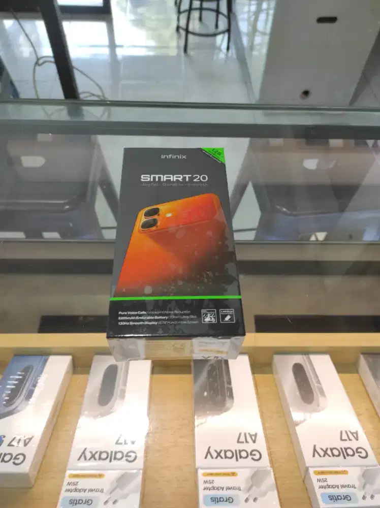 [ Fast respon WA ] Infinix Smart 20 4+4/128 Garansi resmi 1thn
