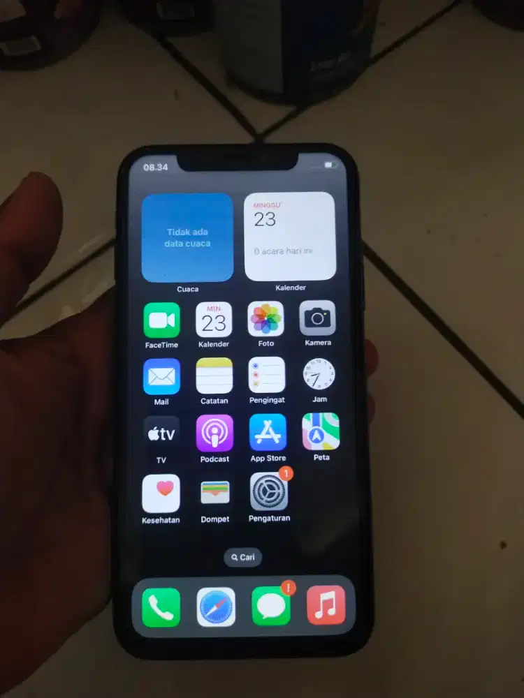 iPhone X 256gb All Operator  minus shadow dikit