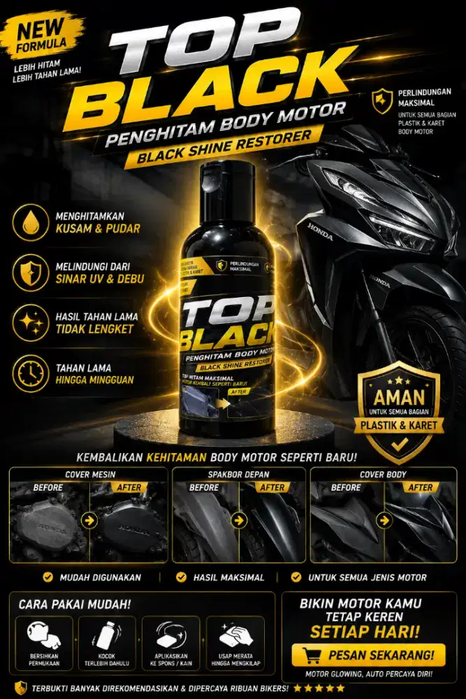 Jual Penghitam Body Motor Permanen