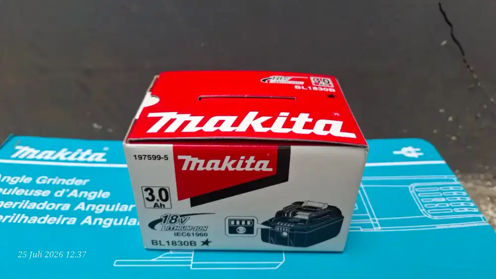Batrai Makita BL1830B Original