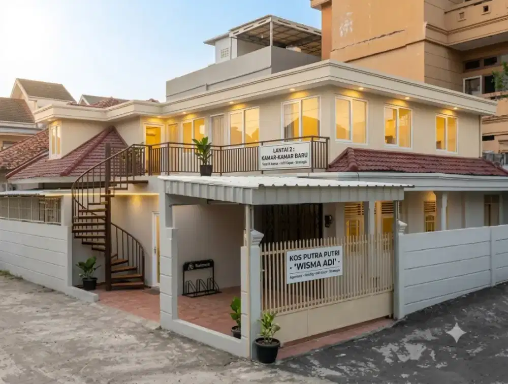 Rumah INVEST tengah kota daerah strategis siap huni