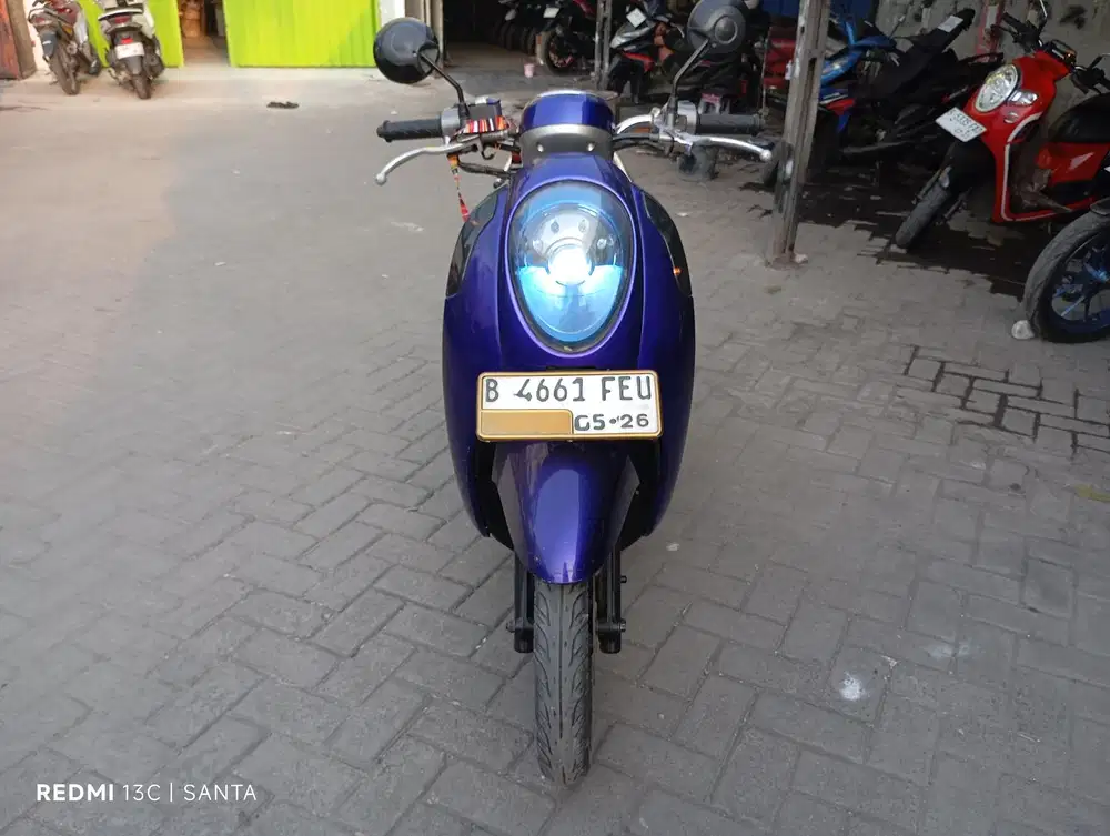 Honda Scoopy Tahun 2016 Surat komplit