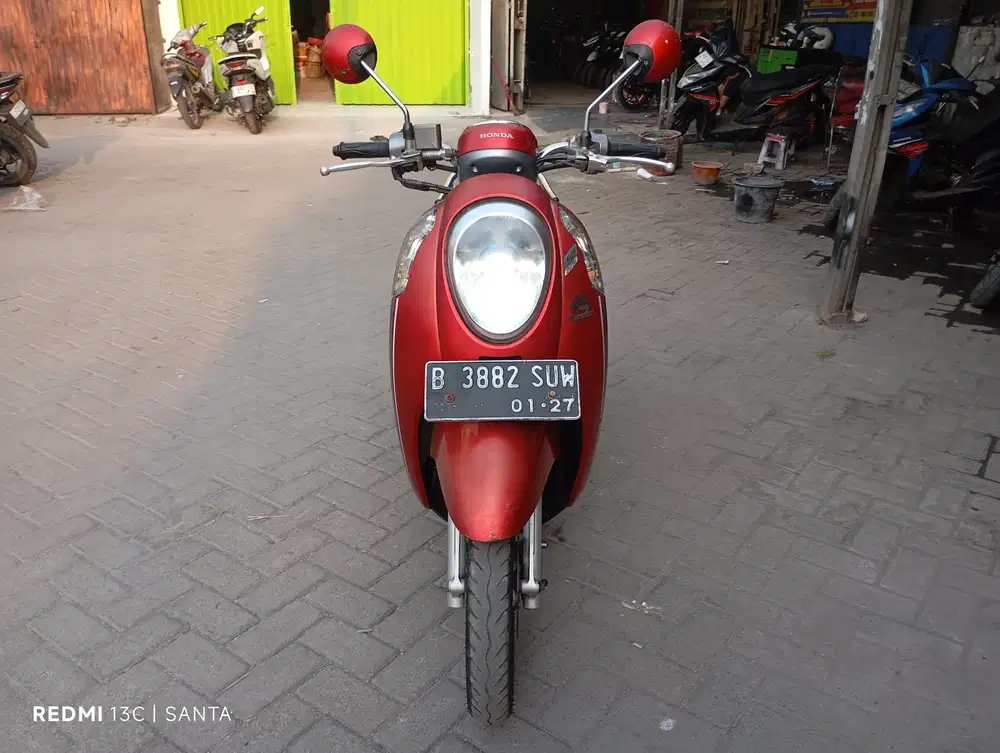 Honda Scoopy Tahun 2015 Surat komplit