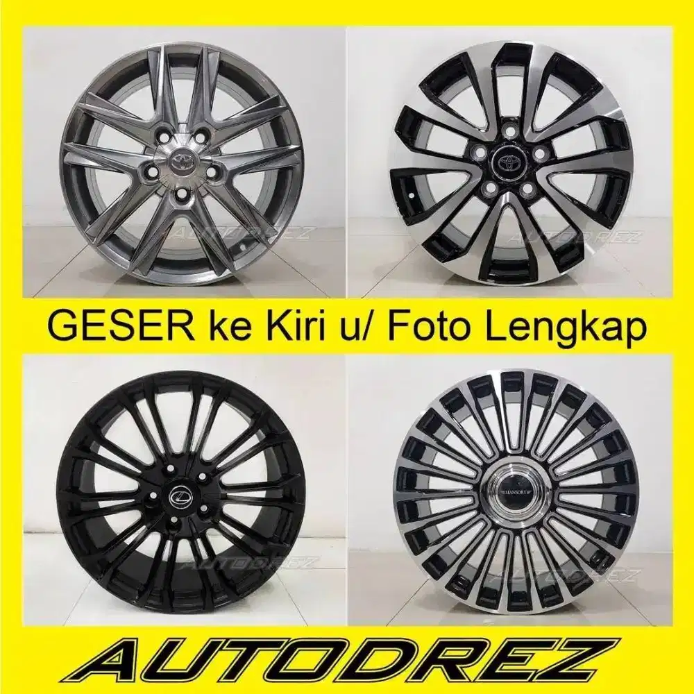 Velg Land Cruiser Landcruiser Lexus Cygnus Ring 20 22 R20 R22 5x150 x