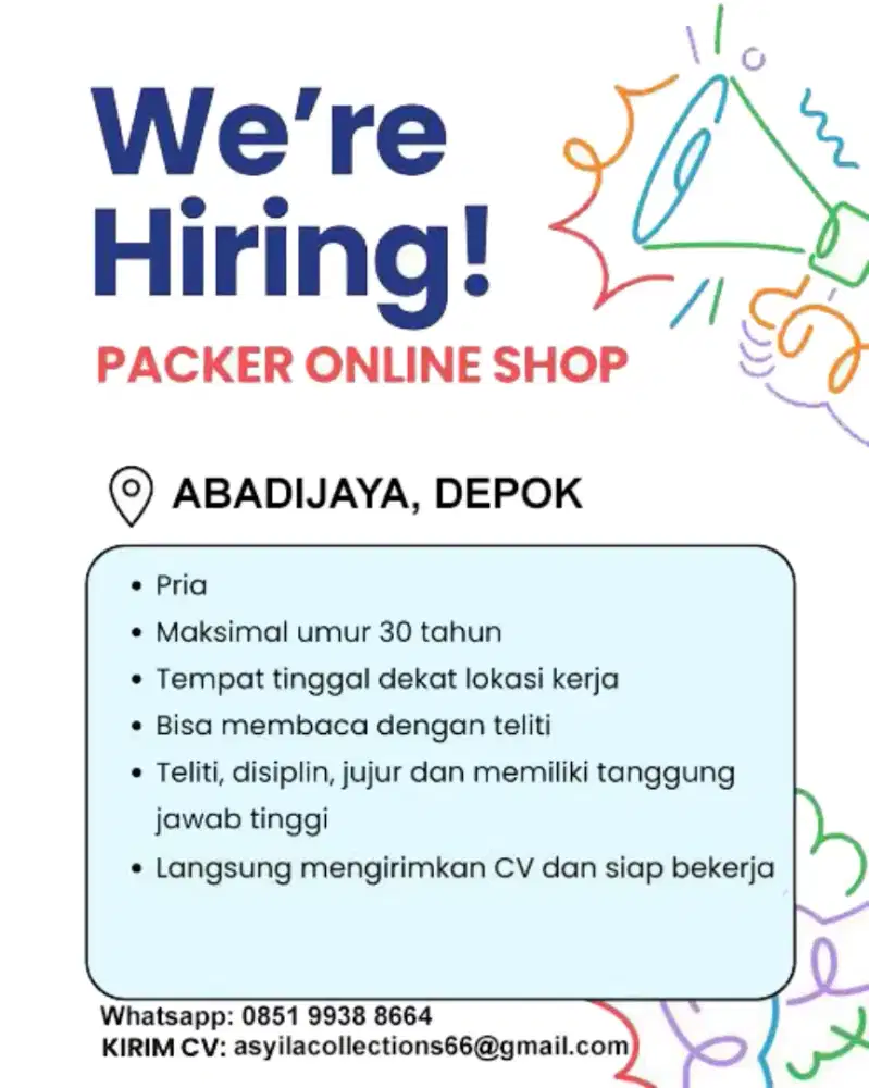 PACKER ONLINE SHOP - PRIA