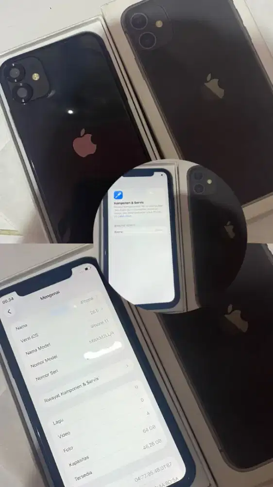 ip 11 64gb ex inter all op fullset