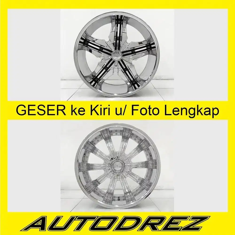 Velg Jeep Wrangler Rubicon Cherokee Dodge Ring 20 R20 22 R22 5x127 x