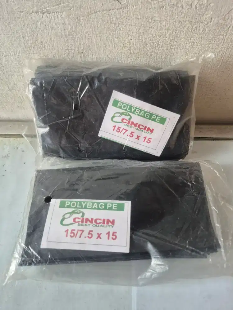 Polybag PE Cincin 7.5 x 15